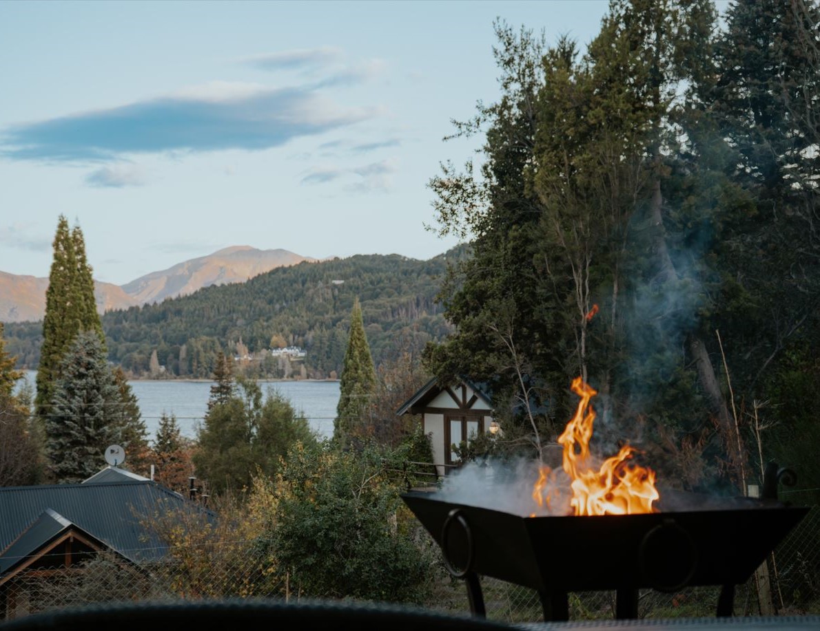 Lake Views with a Cozy Fire Pit