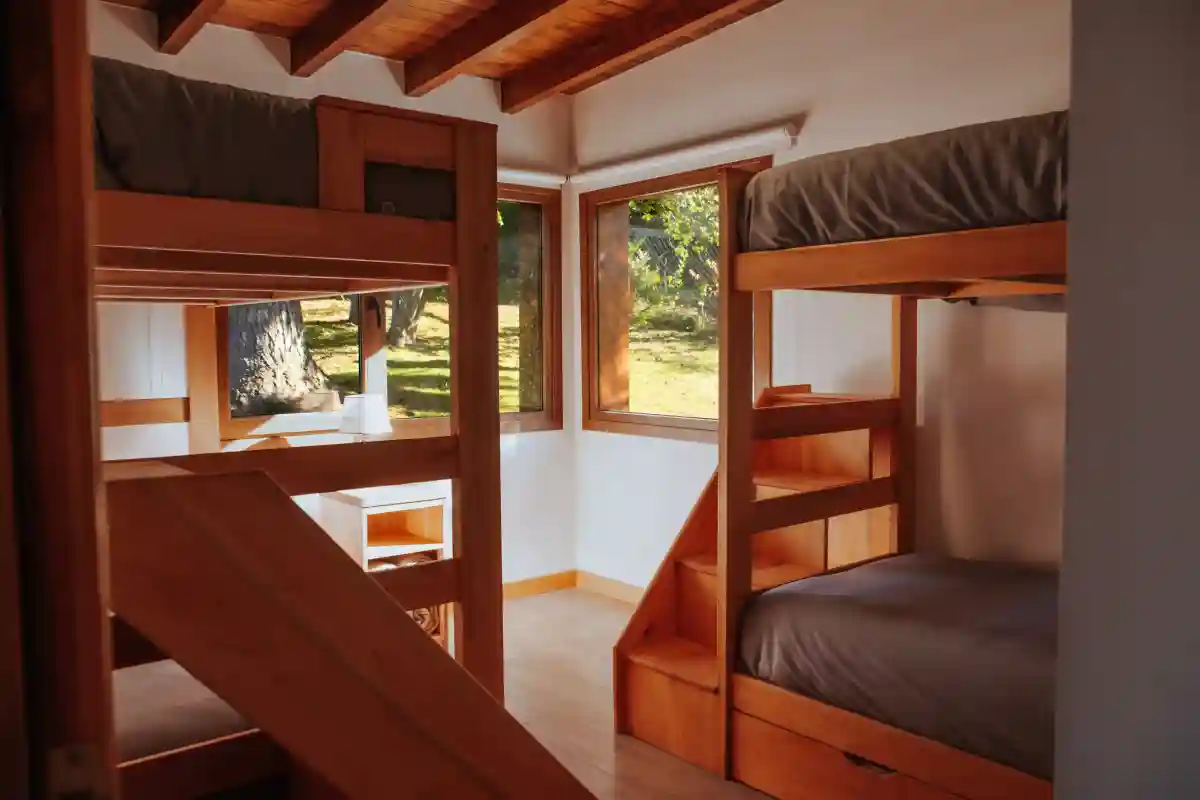 Third room with bunk beds, perfect for children