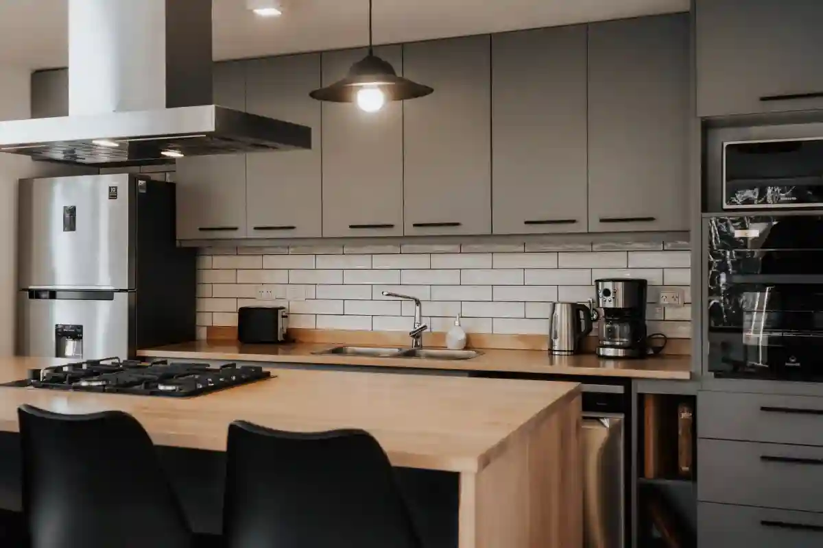 Large kitchen island