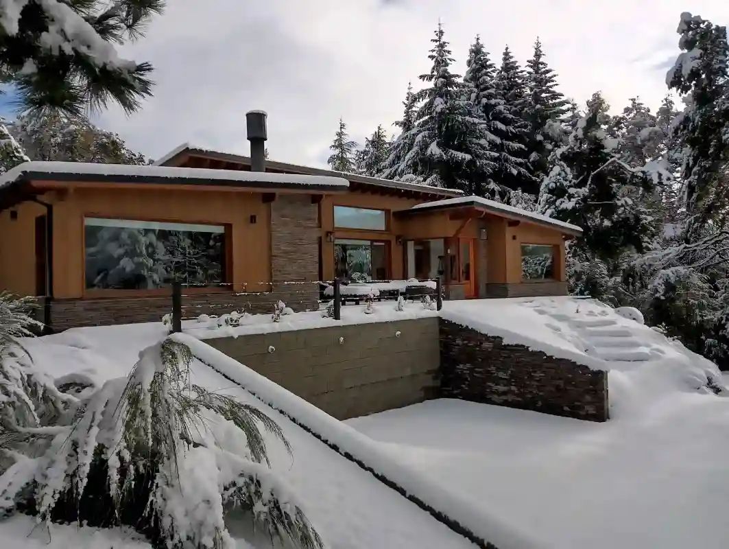 Cinco Cumbres covered in snow