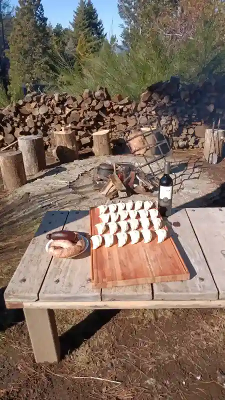 Empanadas and barbecue in the Rincón Criollo